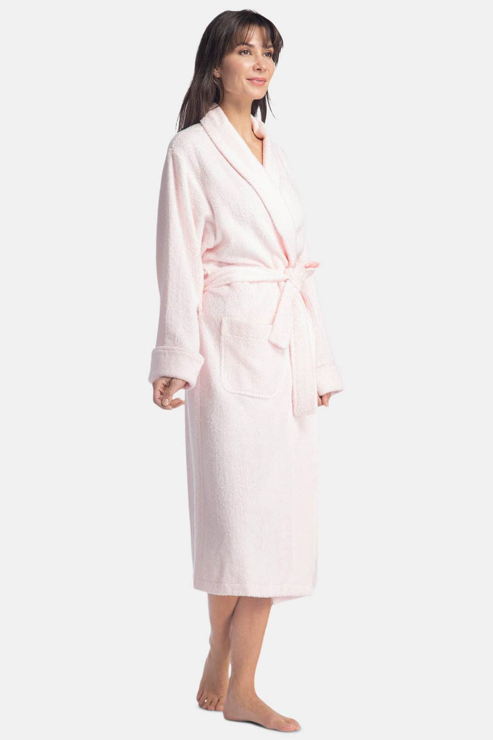 Women's Full Length Resort Terry Cloth Robe Womens>Spa>Robe Fishers Finery 