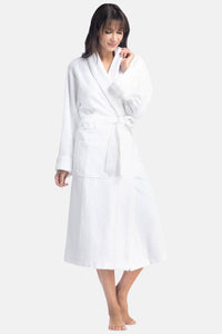 Women's Full Length Resort Terry Cloth Robe Womens>Spa>Robe Fishers Finery 