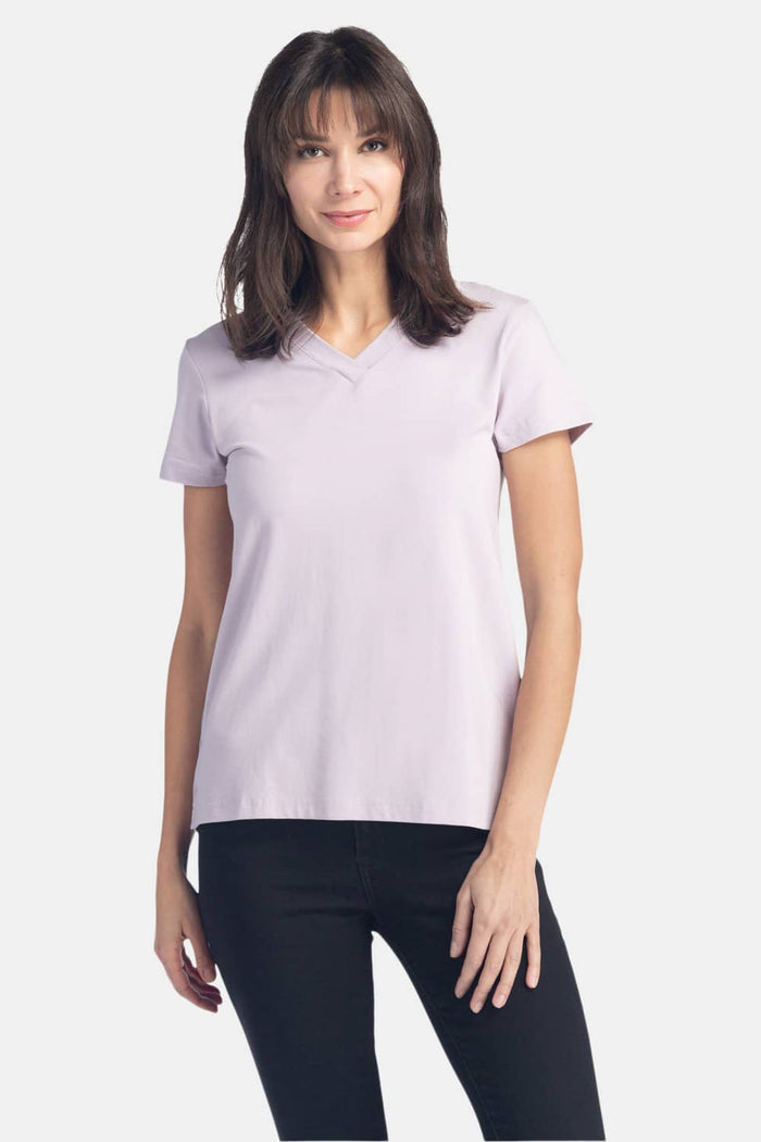 Women's Relaxed EcoFabric™ V-Neck Tee Womens>Casual>Top Fishers Finery 