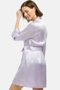 Women's 100% Pure Mulberry Silk Robe Womens>Sleepwear>Robe Fishers Finery 