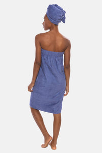 Texere Women's 2pc Terry Cloth Body and Hair Wrap Womens>Spa>Set Fishers Finery 