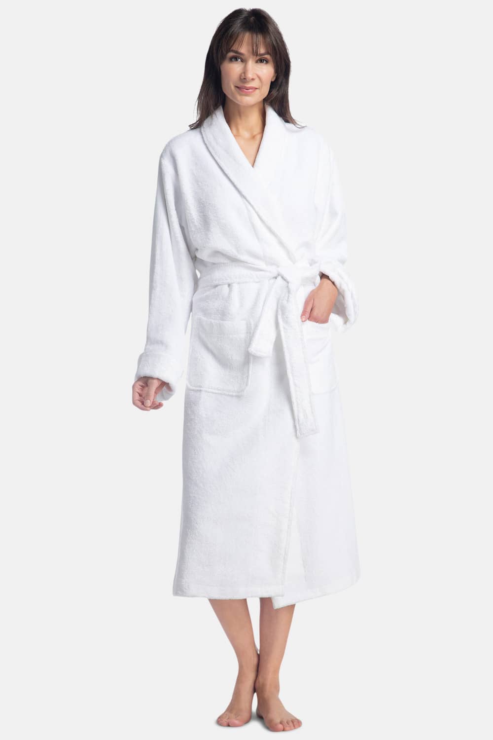 Women's Premier Turkish-Style Full Length Terry Cloth Spa Robe Womens>Spa>Robe Fishers Finery 