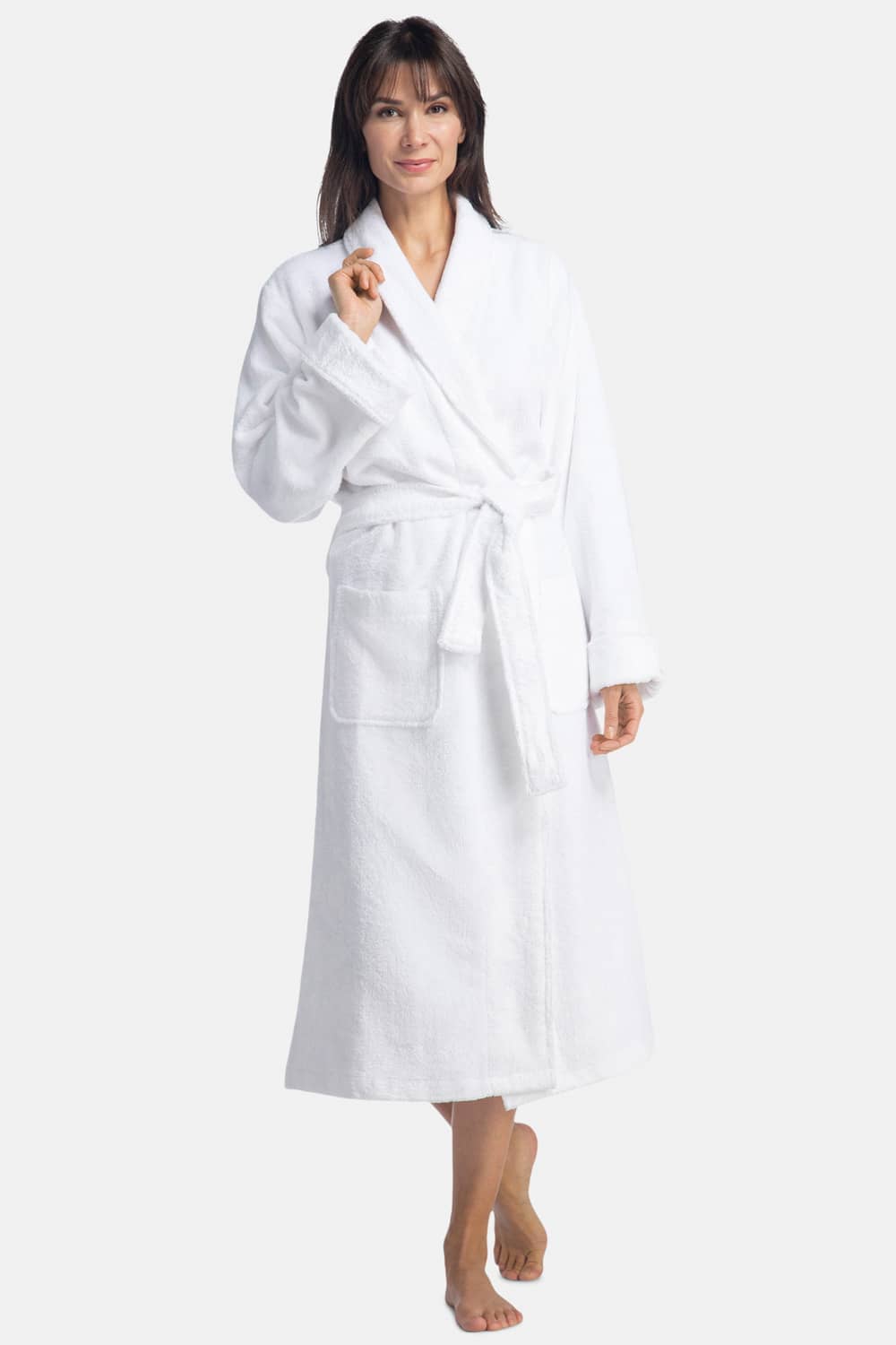 Women's Premier Turkish-Style Full Length Terry Cloth Spa Robe Womens>Spa>Robe Fishers Finery 