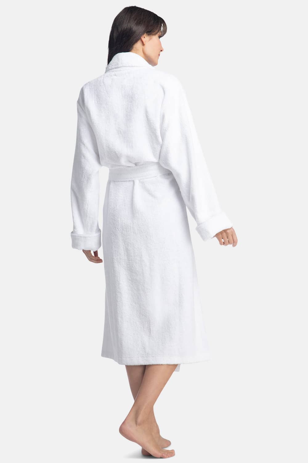 Women's Robes | Turkish Terry Cloth Long Spa Robe | Fishers Finery