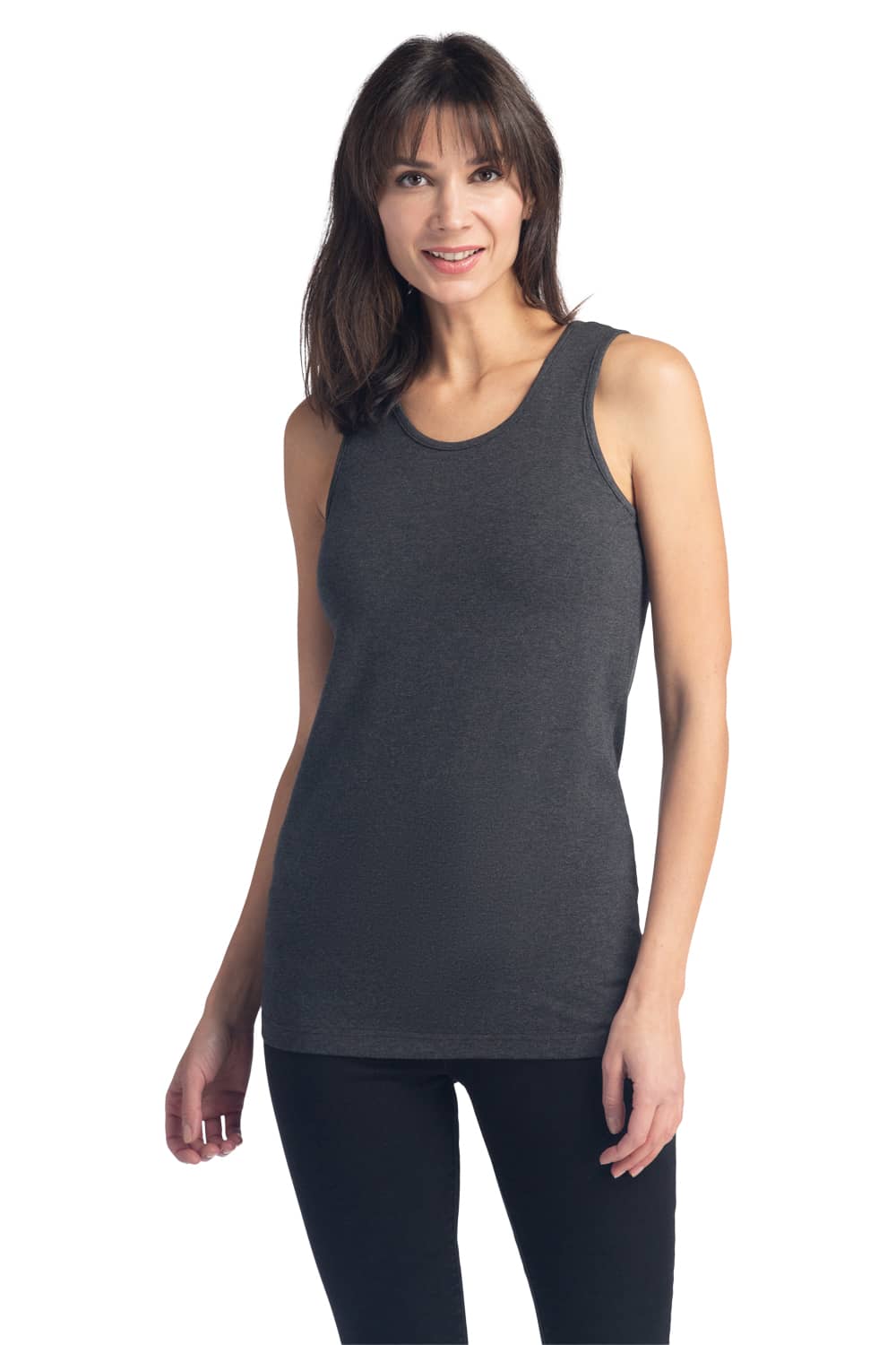 women's organic cotton v-neck tank top