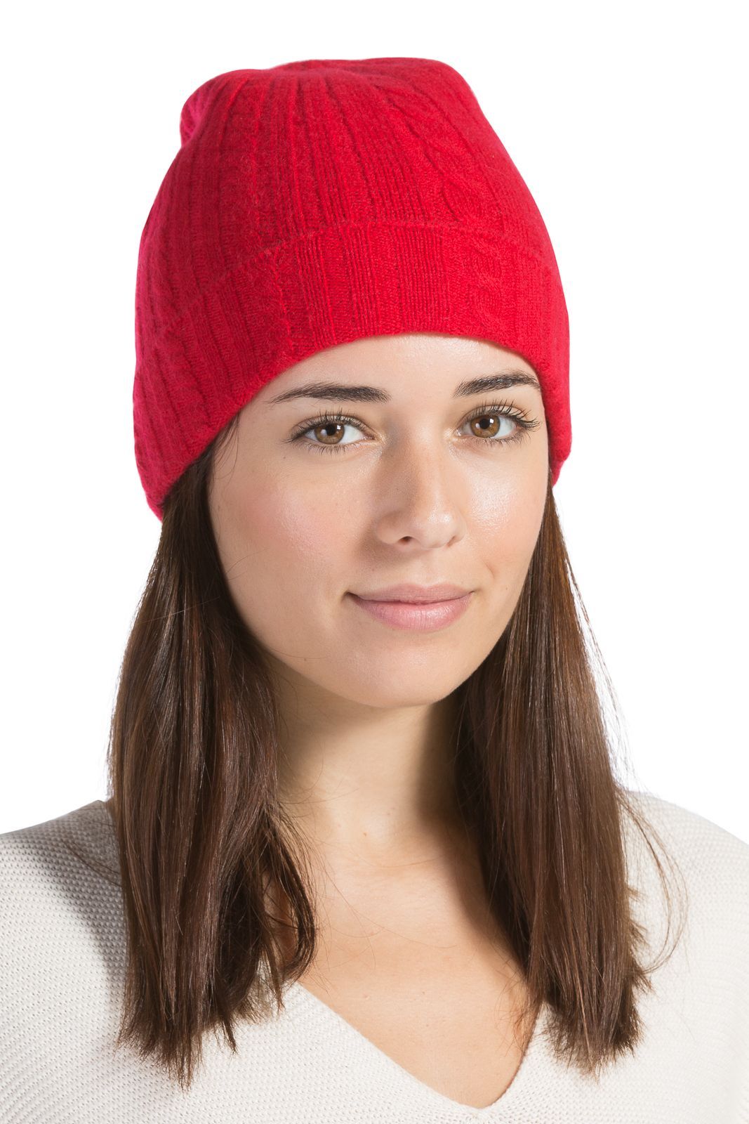 Women's Cashmere Apparel | Cashmere Beanie Knit Hat | Fishers Finery
