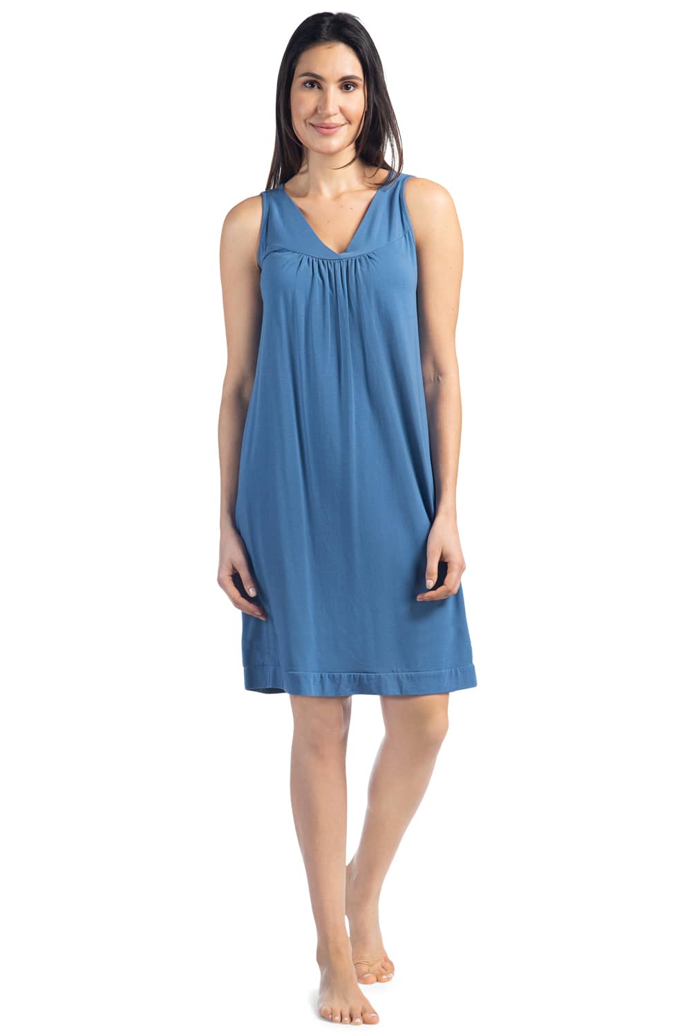 Buy CLOVIA Womens Sleeveless Nightgown