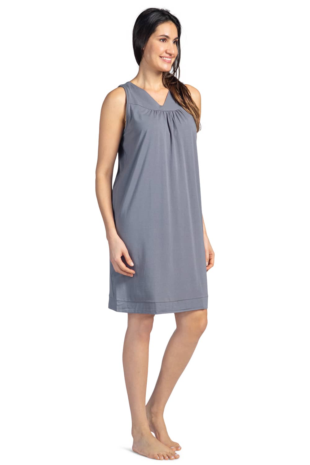 Women's Nightgown, Sleeveless Bamboo Nightgown