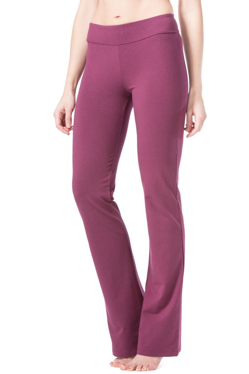 One Step Ahead Roll Down Bootcut Pant 20121 | Fitness Fashions