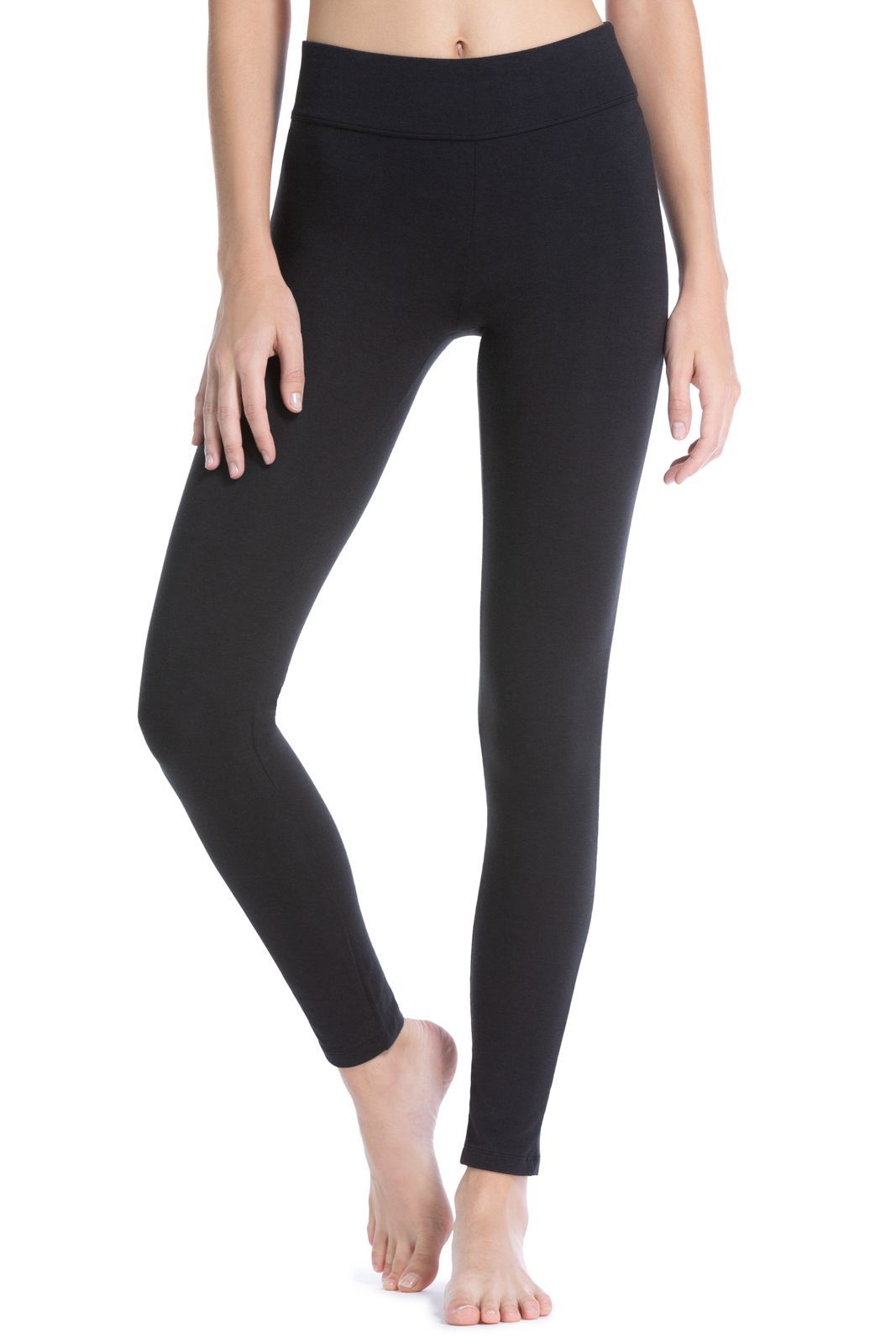 ELEGANCE1234 Ladies Soft Stretch Plain Full Long Ankle Length Black Viscose  Leggings (Small, Black) at  Women's Clothing store