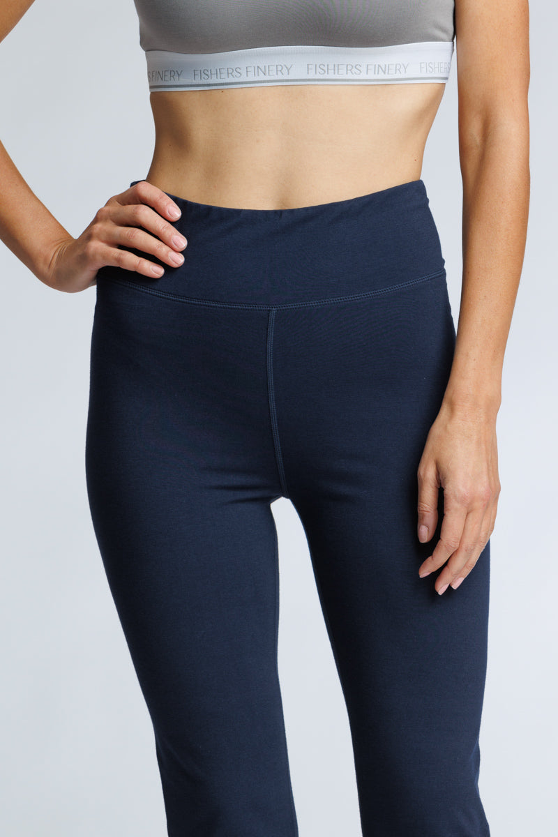 Yoga Bootcut Flare Pants- Navy – Debra's Passion Boutique