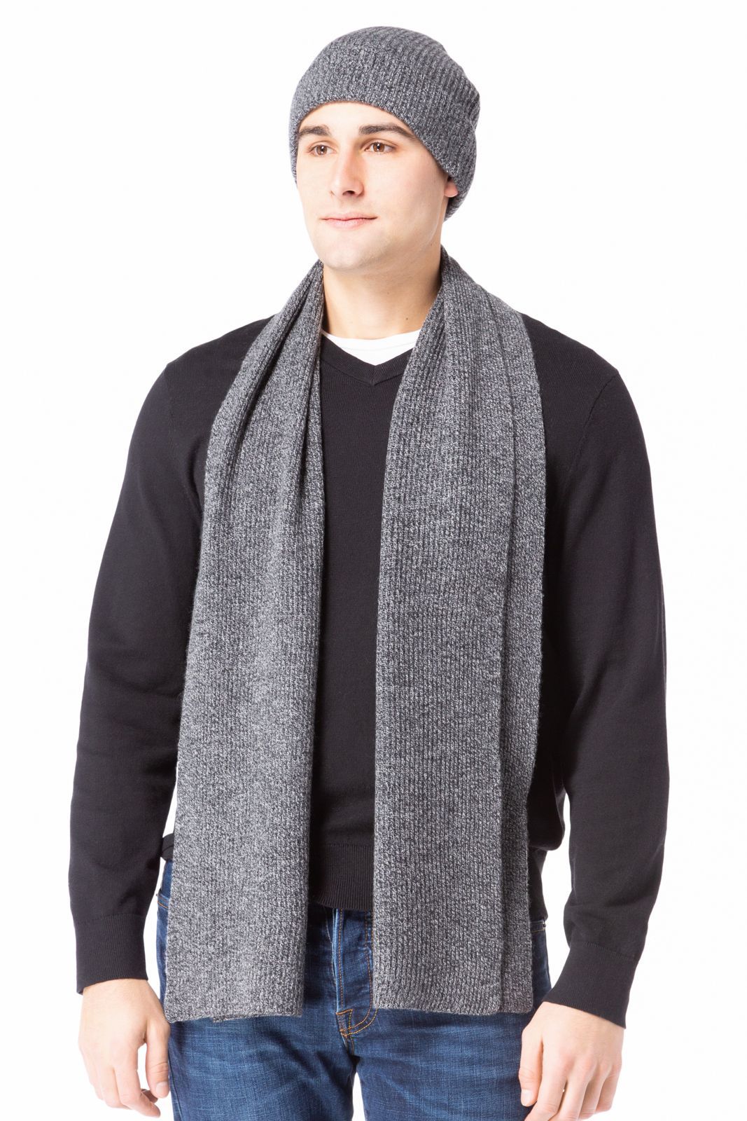 Fishers Finery Men's Classic Cashmere Scarf