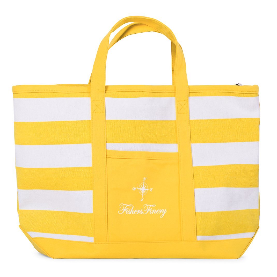 Waterproof Beach Tote - Sunshine Yellow - Lightweight & Washable - Tupelo Goods