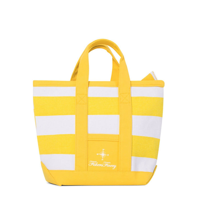 Canvas Travel Tote with Zipper Closure - Multiple Sizes and Colors Home>Luggage Fishers Finery Yellow Small 