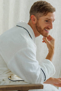 Men's Full Length Resort Terry Cloth Robe Mens>Sleepwear>Robe Fishers Finery