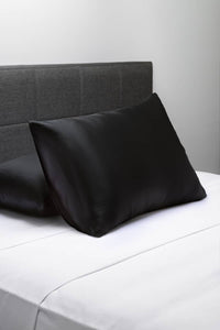 19 Momme 100% Pure Mulberry Silk Pillowcase - Exceptional Value - Good Housekeeping Quality Tested Home>Bedding>Pillowcase Fishers Finery Moonless Night Queen 