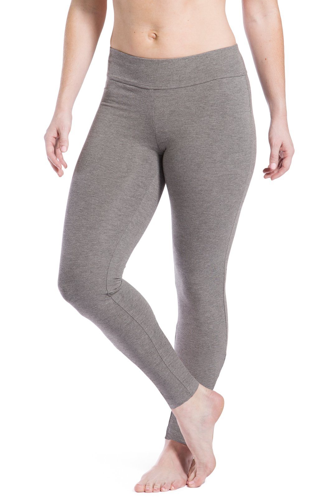 Women Cotton Spandex Ankle Length Yoga Leggings Pants