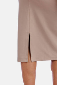 Women's Ponte Knit Midi Length Pencil Skirt Womens>Skirt Fishers Finery 