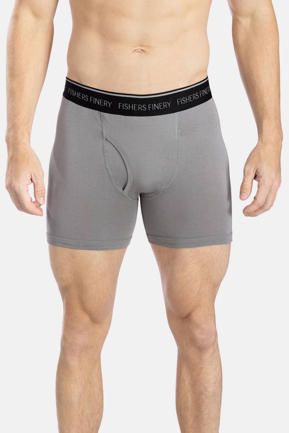 Fishers Finery Mens Modal Boxer Briefs Microfiber Althletic