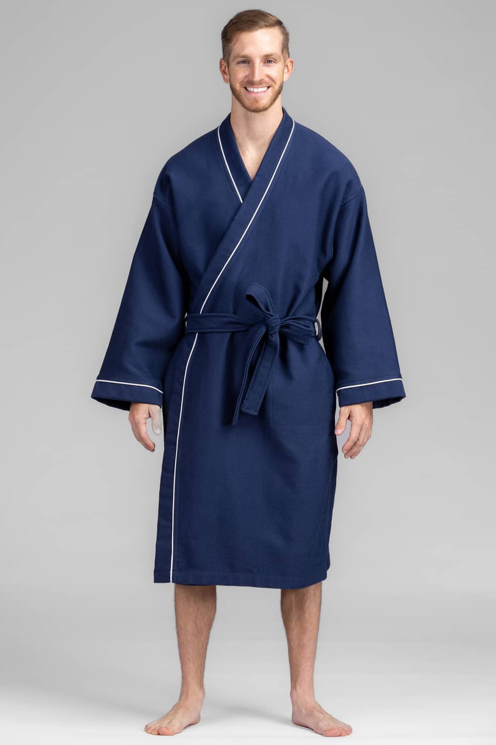 Mens kimono robe hotsell