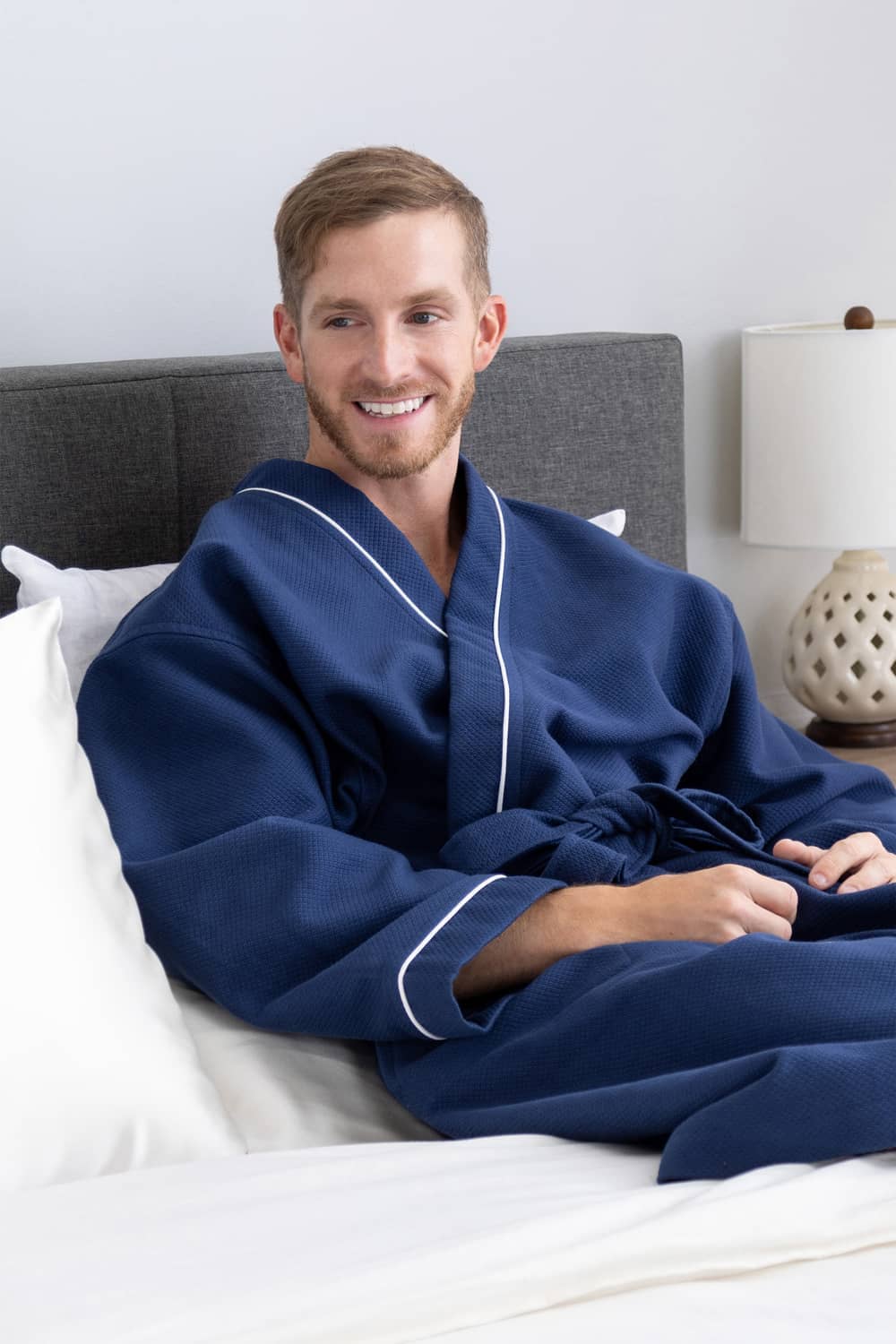 japanese dressing gown mens Men's Kimono Robe - Style Climbing out of bed Kimono dress gown and string