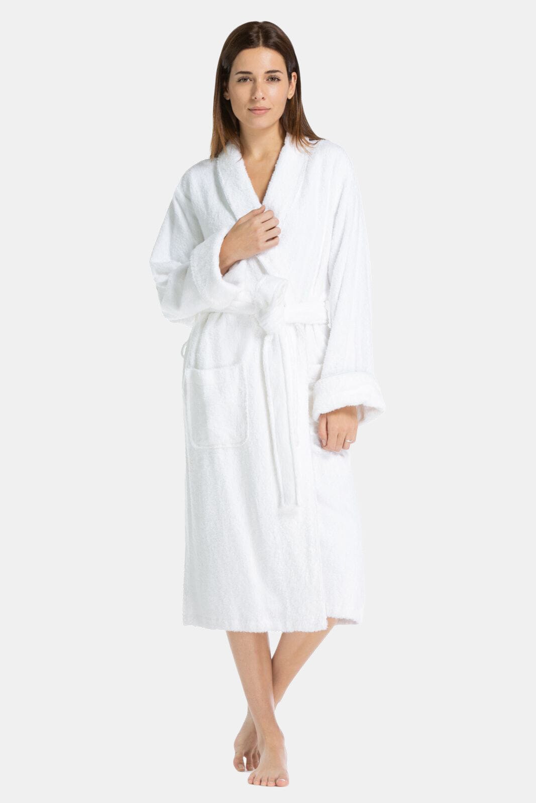 Women s Robe Terry Robe Body Wrap Hair Towel Set Fishers Finery