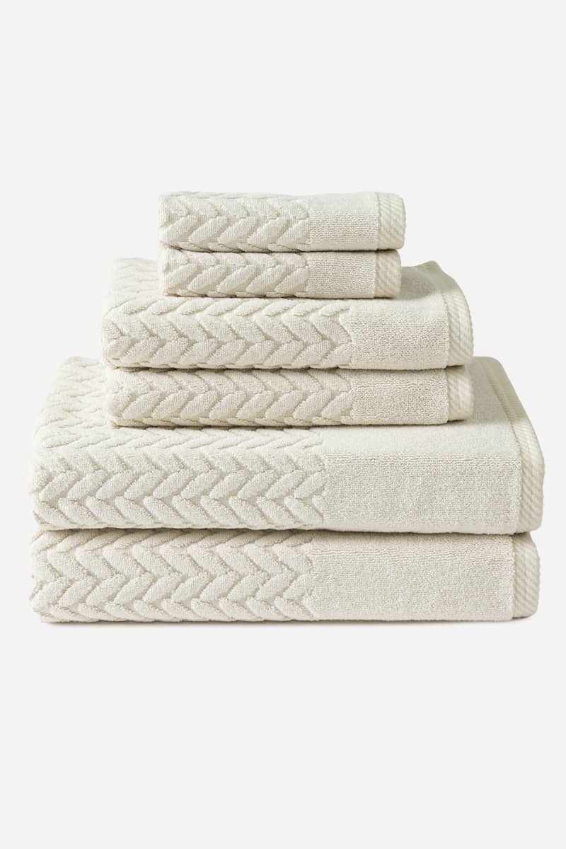 Bath Towels | 650 GSM Organic Cotton Luxury Towel Set | Fishers Finery