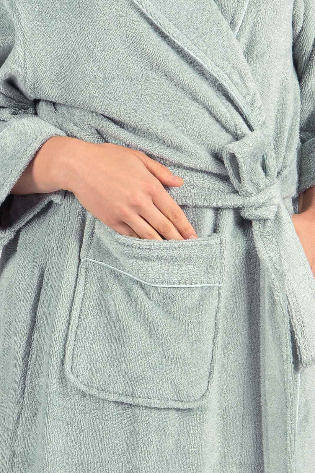 Texere Women's Terry Cloth Bathrobe Womens>Spa>Robe Fishers Finery 