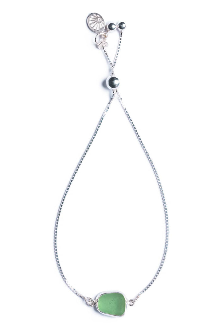 Adjustable Bezel Wrap Bracelet with Gift Box Womens>Accessories>Jewelry Fishers Finery Seafoam