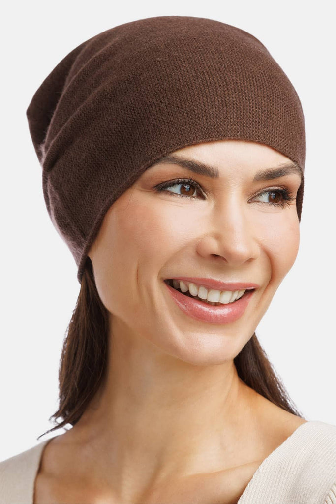 Hat: Women's Slouchy Beanie - Pewter Gray with W - The Westminster
