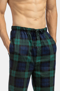 Men's EcoFlannel™ Plaid Pajama Pants Mens>Sleep and Lounge>Pants Fishers Finery 