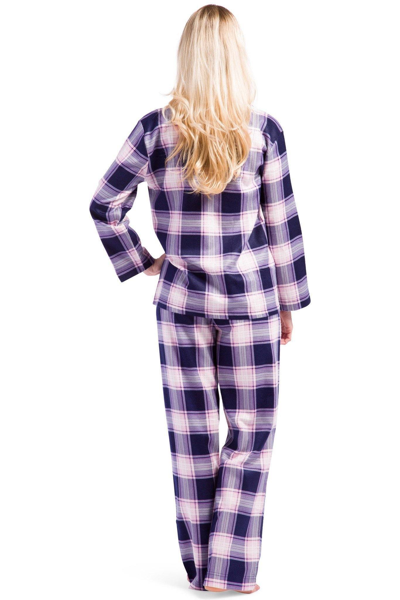 Long Sleeve Flannel Pajama Set  Long sleeve flannel, Flannel pajama sets,  Pajama set