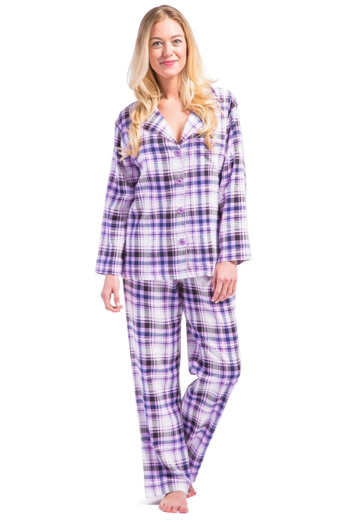 iClosam Dames Pyjama Set 100% Katoen Flanel Nachtkleding Womens Pyjama PJ Set Lange Mouw Nachtkleding Loungewear S-XXL iClosam Dames Pyjama Set 100% Katoen Flanel Nachtkleding Womens Pyjama PJ Set Lange Mouw Nachtkleding Loungewear S-XXL